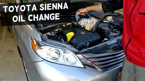 2016 sienna oil capacity|2016 Toyota SIENNA VAN (3.5L 6 